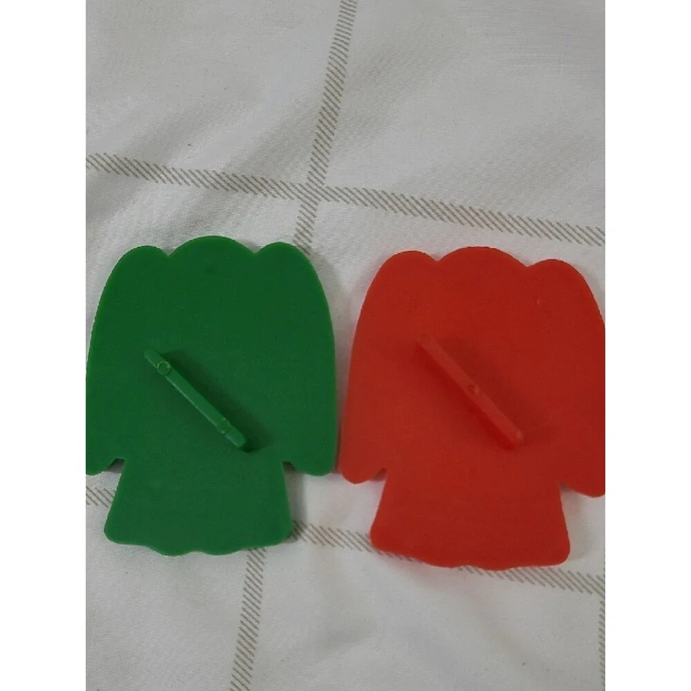 Angel-Shaped Cookie Cutters Green & Red Set Of 2 ♻️ 5/$10 ♻️